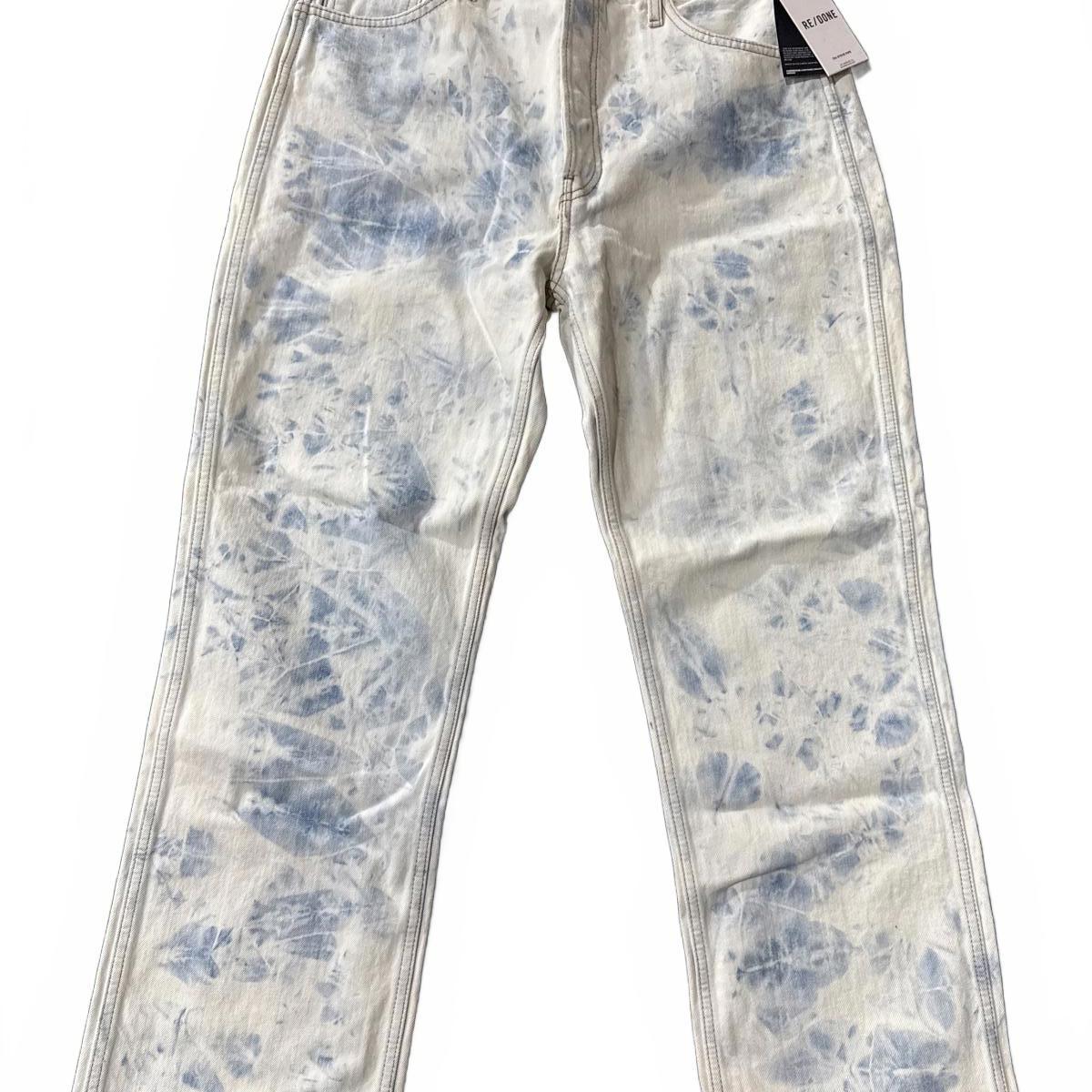Re/Done Vintage Style High-Waisted Jeans - Waist Is 31 And Inseam Is 31.